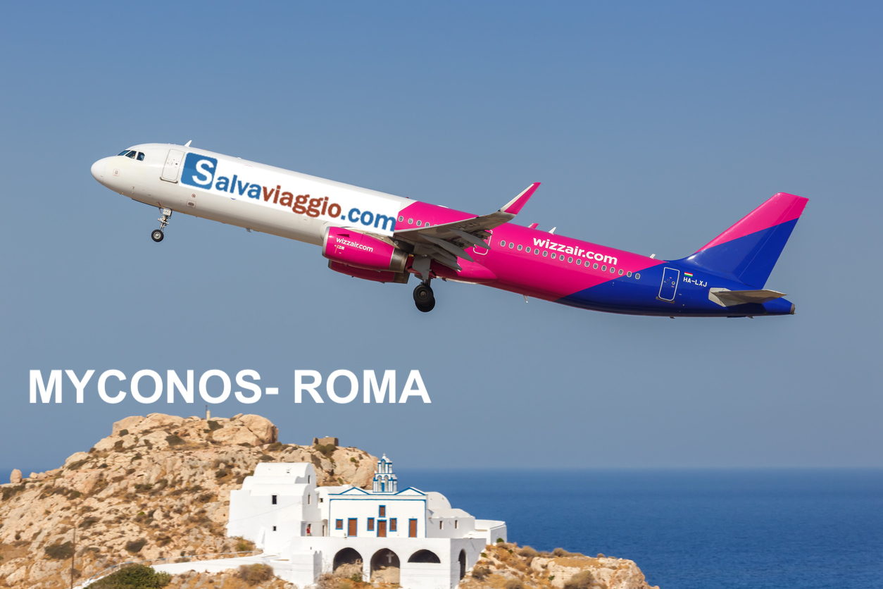 voli da roma a mykonos